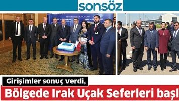 GİRİŞİMLER SONU&Ccedil; VERDİ, B&Ouml;LGEDE IRAK U&Ccedil;AK SEFERLERİ BAŞLADI