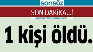 SİLAHLAR KONUŞTU KAVGA CAN ALDI!