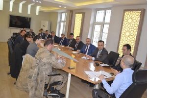 SASON'DA KOORDİNASYON TOPLANTISI