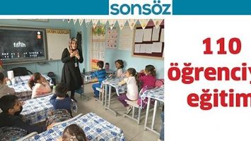110 &Ouml;ĞRENCİYE EĞİTİM