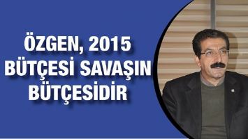 &Ouml;ZGEN, 2015 B&Uuml;T&Ccedil;ESİ SAVAŞIN B&Uuml;T&Ccedil;ESİDİR