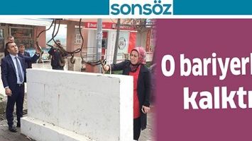 O BARİYERLER KALKTI