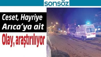 CESET, HAYRİYE ARICA&rsquo;YA AİT