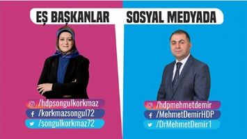 EŞ BAŞKANLAR SOSYAL MEDYADA
