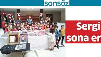 SERGİ SONA ERDİ
