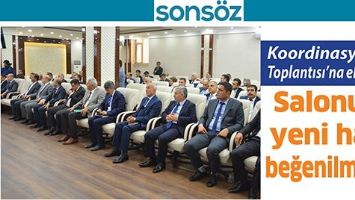 KOORDİNASYON TOPLANTISI&rsquo;NA ELEŞTİRİ; SALONUN YENİ HALİ BEĞENİLMEDİ