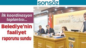 İLK KOORDİNASYON TOPLANTISI&hellip;
