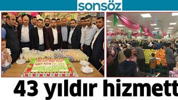 43 YILDIR HİZMETTE
