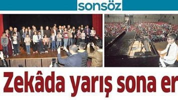 ZEK&Acirc;DA YARIŞ SONA ERDİ