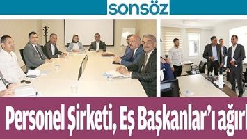PERSONEL ŞİRKETİ, EŞ BAŞKANLAR&rsquo;I AĞIRLADI