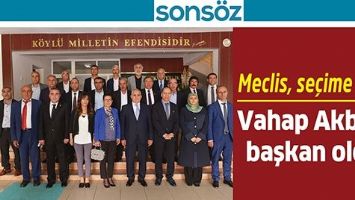 MECLİS, SE&Ccedil;İME GİTTİ