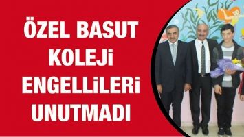 &Ouml;ZEL BASUT KOLEJİ ENGELLİLERİ UNUTMADI