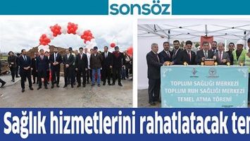 SAĞLIK HİZMETLERİNİ RAHATLATACAK TEMEL&hellip;