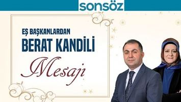EŞ BAŞKANLAR, KANDİLİ KUTLADI