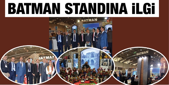 BATMAN STANDINA İLGİ!