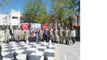 200 &Ouml;ĞRENCİ, SATRAN&Ccedil;TA YARIŞTI