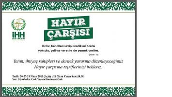 HAYIR &Ccedil;ARŞISI A&Ccedil;ILDI