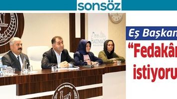 EŞ BAŞKANLAR, ZABITAYLA BULUŞTU; &ldquo;FEDAK&Acirc;RLIK İSTİYORUZ&rdquo;