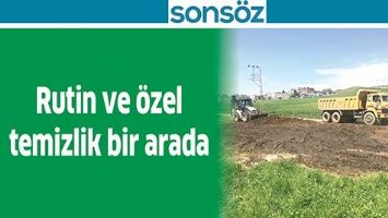 RUTİN VE &Ouml;ZEL TEMİZLİK BİR ARADA