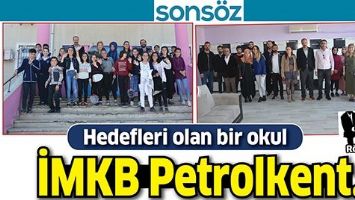 HEDEFLERİ OLAN BİR OKUL