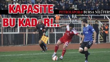 KAPASİTE BU KADAR!..