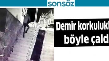 DEMİR KORKULUKLARI B&Ouml;YLE &Ccedil;ALDI