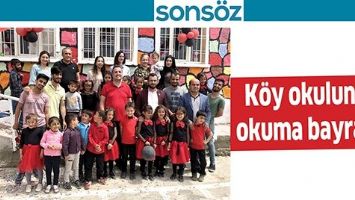 K&Ouml;Y OKULUNDA OKUMA BAYRAMI