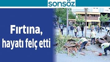 FIRTINA, HAYATI FEL&Ccedil; ETTİ