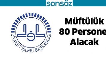 M&Uuml;FT&Uuml;L&Uuml;K 80 PERSONEL ALACAK!