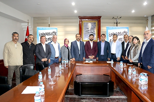 KMM, BELEDİYEDE TOPLANDI