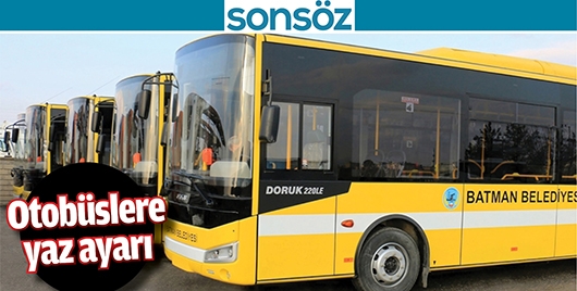 OTOB&Uuml;SLERE YAZ AYARI