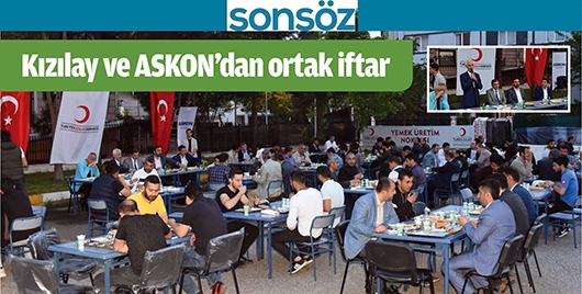 KIZILAY VE ASKON'DAN ORTAK İFTAR