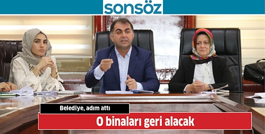 BELEDİYE, ADIM ATTI