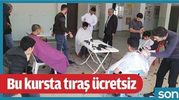 BU KURSTA TIRAŞ &Uuml;CRETSİZ