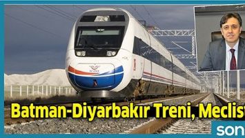 BATMAN-DİYARBAKIR TRENİ, MECLİSTE