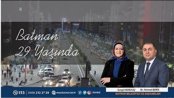 BATMAN 29 YAŞINDA