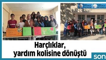 HAR&Ccedil;LIKLAR, YARDIM KOLİSİNE D&Ouml;N&Uuml;ŞT&Uuml;
