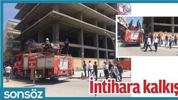 İNTİHARA KALKIŞTI
