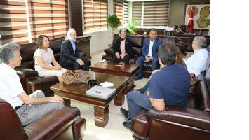 EŞ BAŞKANLARA VAKIF ZİYARETİ