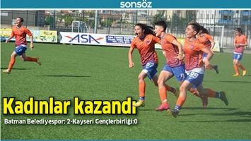 KADINLAR KAZANDI