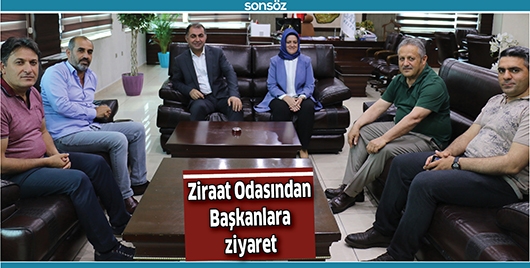 ZİRAAT ODASINDAN BAŞKANLARA ZİYARET