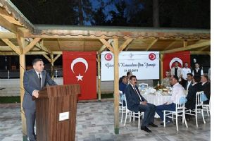 G&Uuml;VENLİK KORUCULARIYLA İFTAR