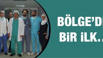 B&Ouml;LGE&rsquo;DE BİR İLK&hellip;