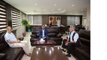 AKIN VE YILDIZ&rsquo;DAN EŞ BAŞKANLARA ZİYARET