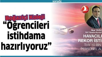 &ldquo;&Ouml;ĞRENCİLERİ İSTİHDAMA HAZIRLIYORUZ&rdquo;
