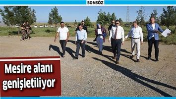 MESİRE ALANI GENİŞLETİLİYOR