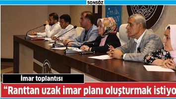 İMAR TOPLANTISI