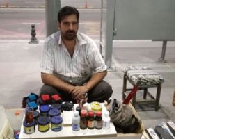 15 Yıldır Ayakkabı Boyuyor