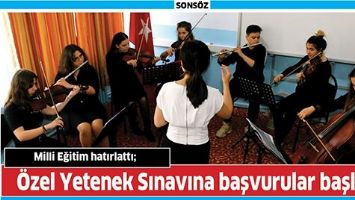 MİLLİ EĞİTİM HATIRLATTI;