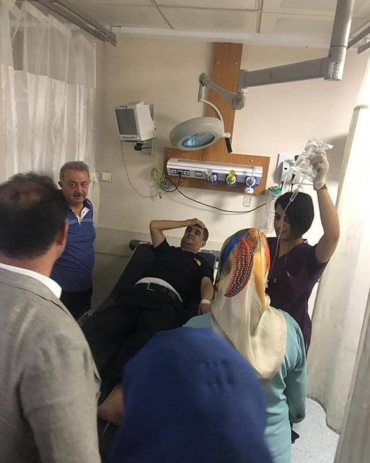 YANGINI S&Ouml;ND&Uuml;R&Uuml;RKEN YARALANMIŞTI